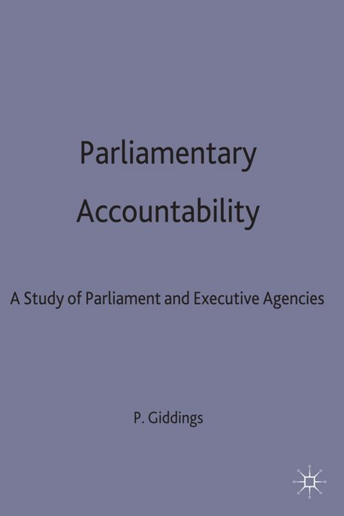 Produktbild: Parliamentary Accountability