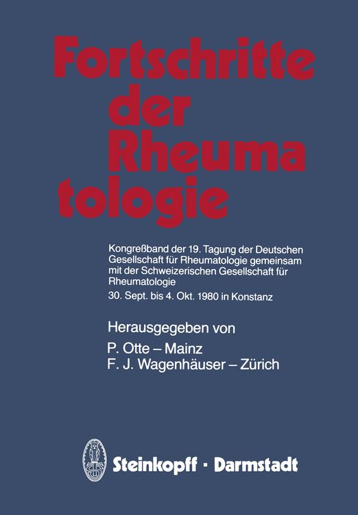 Produktbild: Fortschritte der Rheumatologie