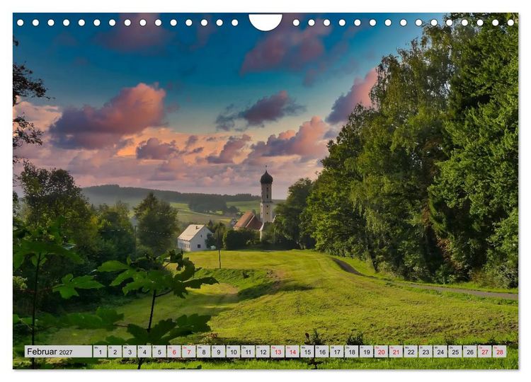 Produktbild: Die Stauden, eine Landschaft aus dem Bilderbuch (Wandkalender 2027 DIN A4 quer), CALVENDO Monatskalender