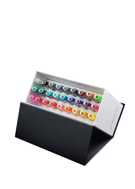 Produktbild: KARIN Marker Brushmarker PRO Mini Box, 26 Farben + 1 Blender