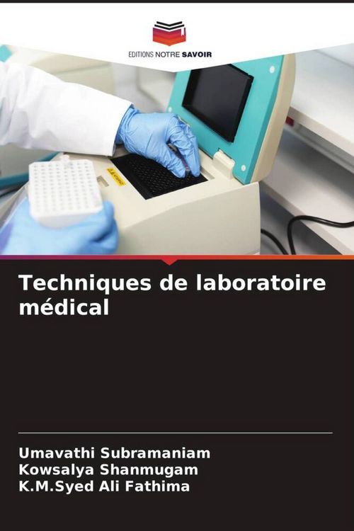 Produktbild: Techniques de laboratoire m&eacute;dical