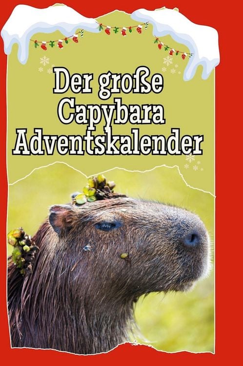 Produktbild: Der gro&szlig;e Capybara-Adventskalender