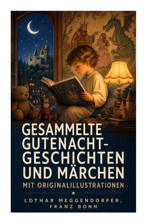 Produktbild: Gesammelte Gutenacht-Geschichten und M&auml;rchen mit Originalillustrationen