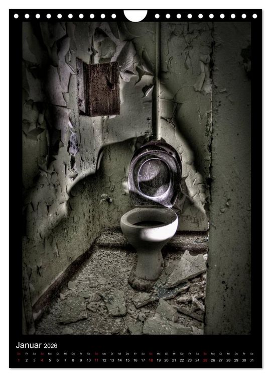 Produktbild: Lost Places Vergessene Orte (Wandkalender 2026 DIN A4 hoch), CALVENDO Monatskalender