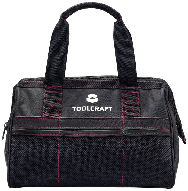 Produktbild: TOOLCRAFT TO-9073200 Universal Werkzeugtasche mit gro&szlig;er &Ouml;ffnung (L x B x H) 320 x 210 x 230 mm