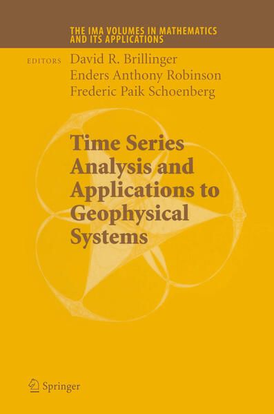 Produktbild: Time Series Analysis and Applications to Geophysical Systems