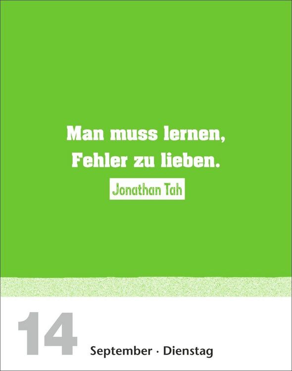 Produktbild: Lattenknaller Tagesabrei&szlig;kalender 2027 - Die witzigsten Fu&szlig;ballerspr&uuml;che