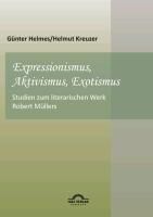 Produktbild: Expressionismus, Aktivismus, Exotismus