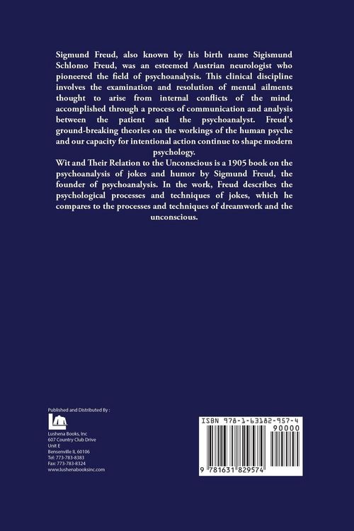 Produktbild: Wit and Its Relation to the Unconscious