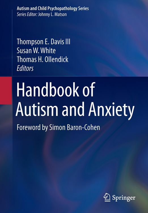 Produktbild: Handbook of Autism and Anxiety