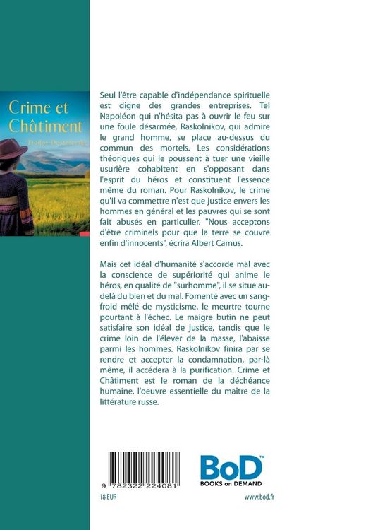 Produktbild: Crime et Ch&acirc;timent