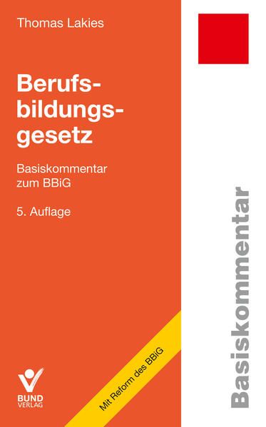 Produktbild: Berufsbildungsgesetz