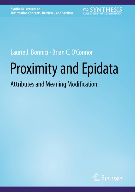 Produktbild: Proximity and Epidata