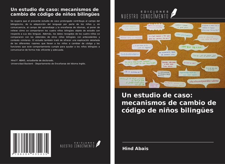 Produktbild: Un estudio de caso: mecanismos de cambio de c&oacute;digo de ni&ntilde;os biling&uuml;es