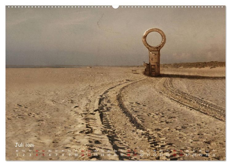 Produktbild: Die Geschichten des Schl&uuml;ssels (Wandkalender 2026 DIN A2 quer), CALVENDO Monatskalender