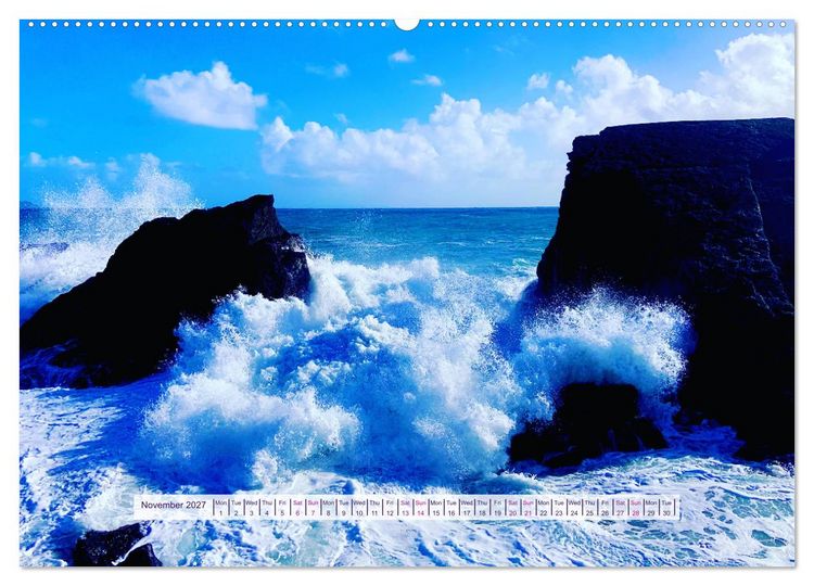 Produktbild: Shorelines of the World (Wall Calendar 2027 DIN A2 landscape), CALVENDO 12 Month Wall Calendar