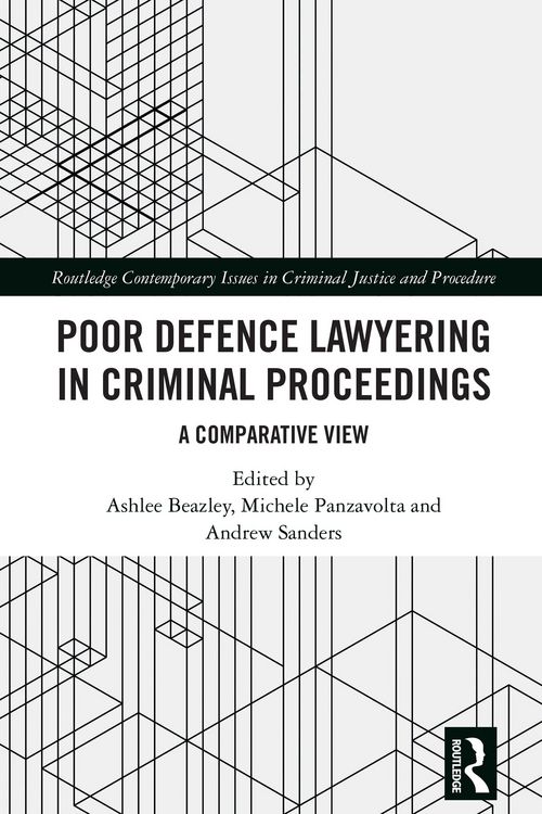 Produktbild: Poor Defence Lawyering in Criminal Proceedings