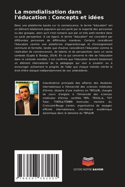 Produktbild: La mondialisation dans l'&eacute;ducation : Concepts et id&eacute;es
