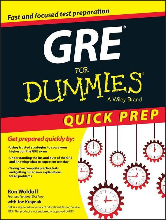 Produktbild: GRE For Dummies Quick Prep