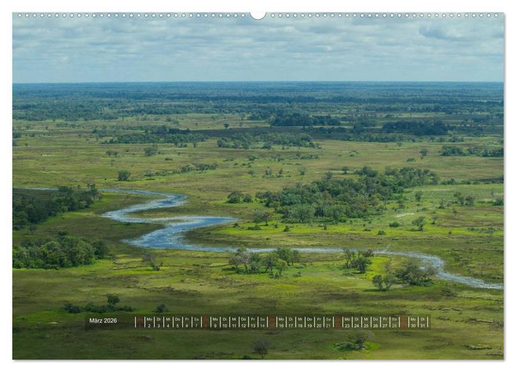 Produktbild: Abenteuer Botswana Afrika - Adventure Botswana (hochwertiger Premium Wandkalender 2026 DIN A2 quer), Kunstdruck in Hochglanz
