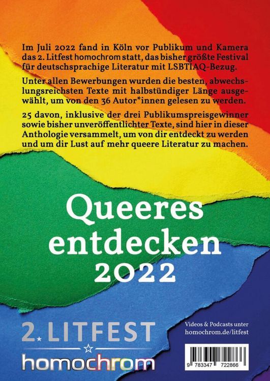 Produktbild: Queeres entdecken 2022