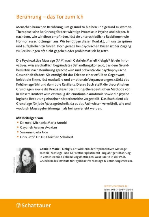 Produktbild: Lehrbuch der Psychoaktiven Massage (PAM)