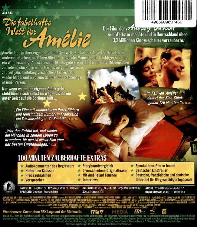 Produktbild: Die fabelhafte Welt der Amelie