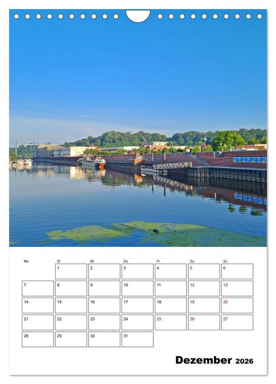 Produktbild: Boizenburg am Elberadweg (Wandkalender 2026 DIN A4 hoch), CALVENDO Monatskalender