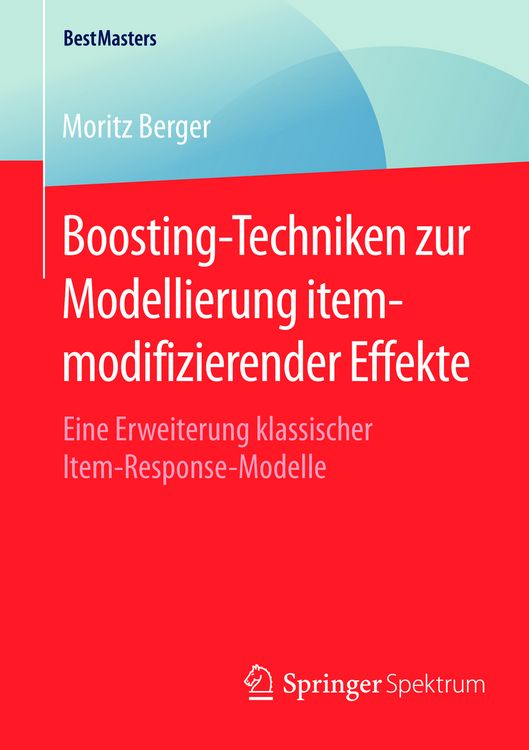 Produktbild: Boosting-Techniken zur Modellierung itemmodifizierender Effekte