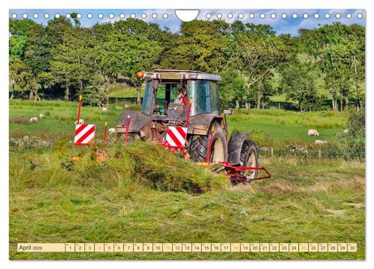 Produktbild: Landwirtschaft - die Zukunft ist digital (Wandkalender 2026 DIN A4 quer), CALVENDO Monatskalender