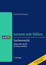 Sachenrecht Materielles Recht & Klausurenlehre