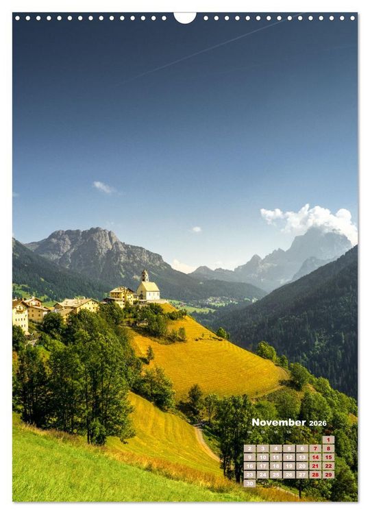 Produktbild: Dolomiten, ein Meer aus Bergen by VogtArt (Wandkalender 2026 DIN A3 hoch), CALVENDO Monatskalender