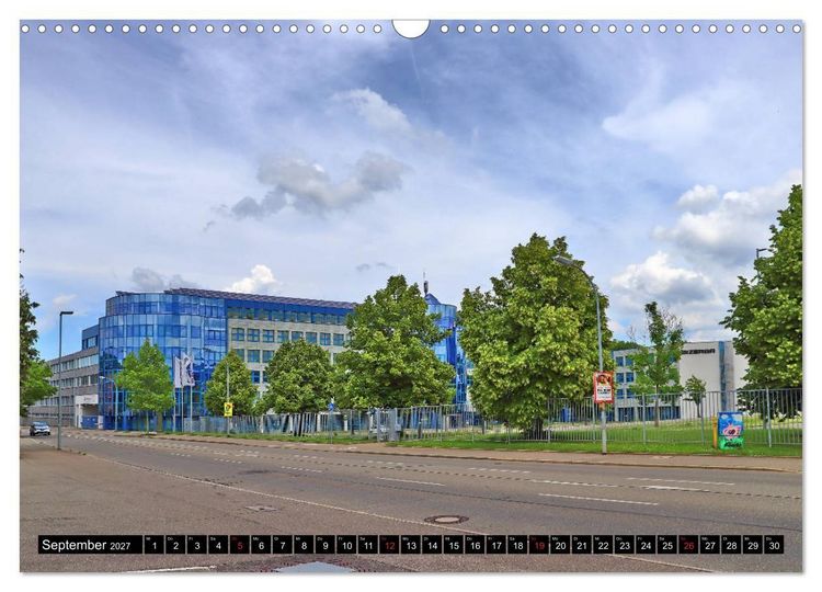 Produktbild: Balingen - ein visueller Streifzug durch die Stadt (Wandkalender 2027 DIN A3 quer), CALVENDO Monatskalender