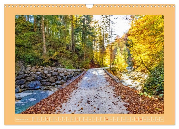 Produktbild: Sch&ouml;ne Wege im Salzburger Land (Wandkalender 2026 DIN A3 quer), CALVENDO Monatskalender