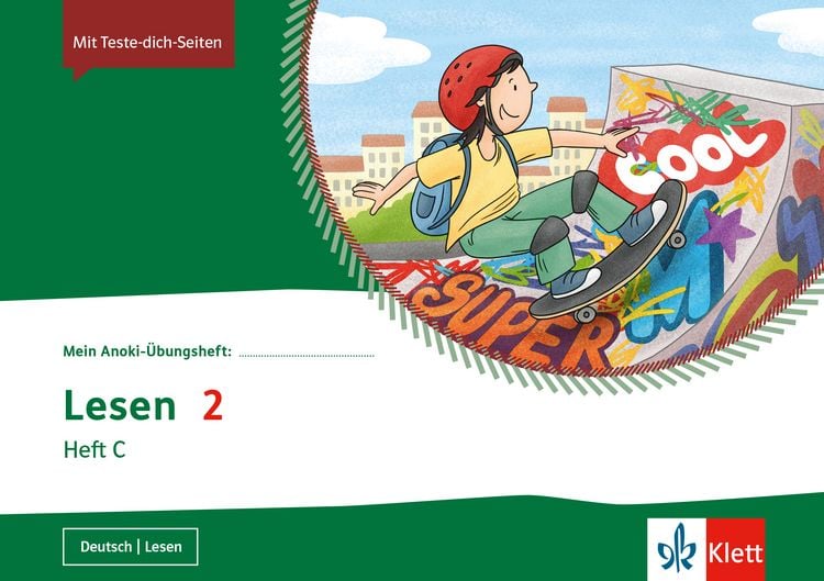 Produktbild: Mein Anoki-Übungsheft. Lesen 2. Heft C. Übungsheft Klasse 2