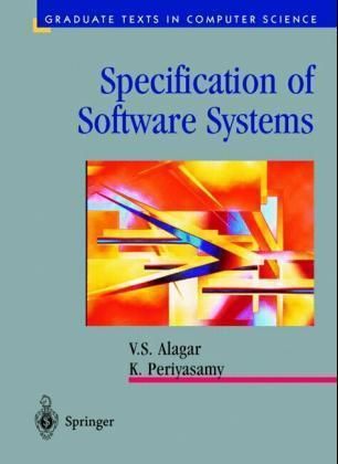 Produktbild: Specification of Software Systems
