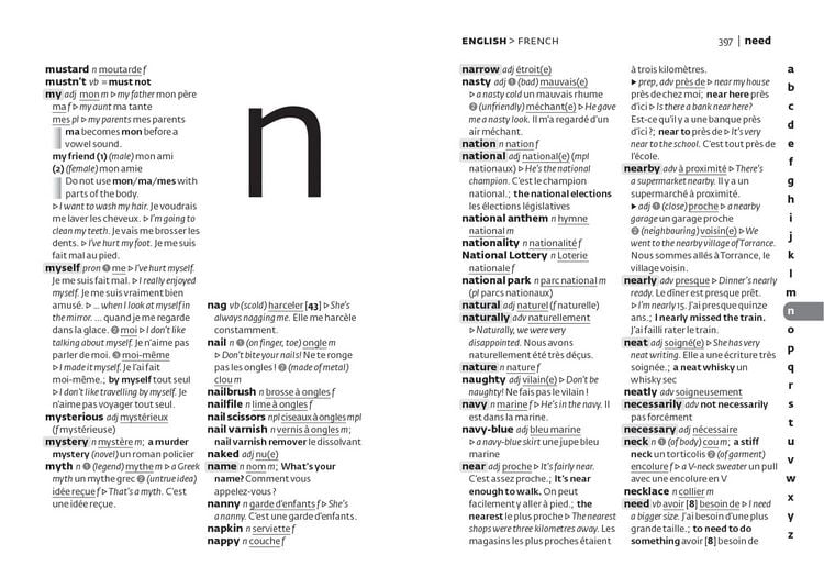 Produktbild: French School Gem Dictionary