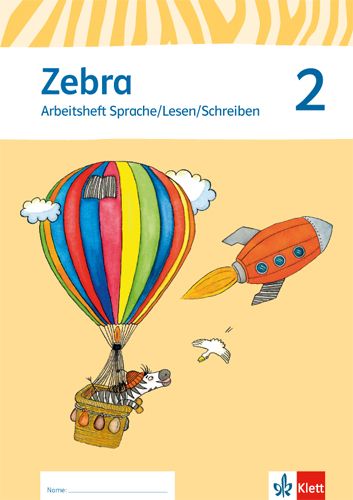Produktbild: Zebra 2. Trainingsheft Sprache/Lesen/Schreiben Klasse 2