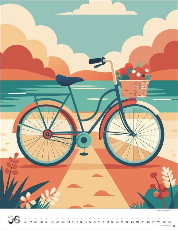 Produktbild: Bike Art Posterkalender 2027