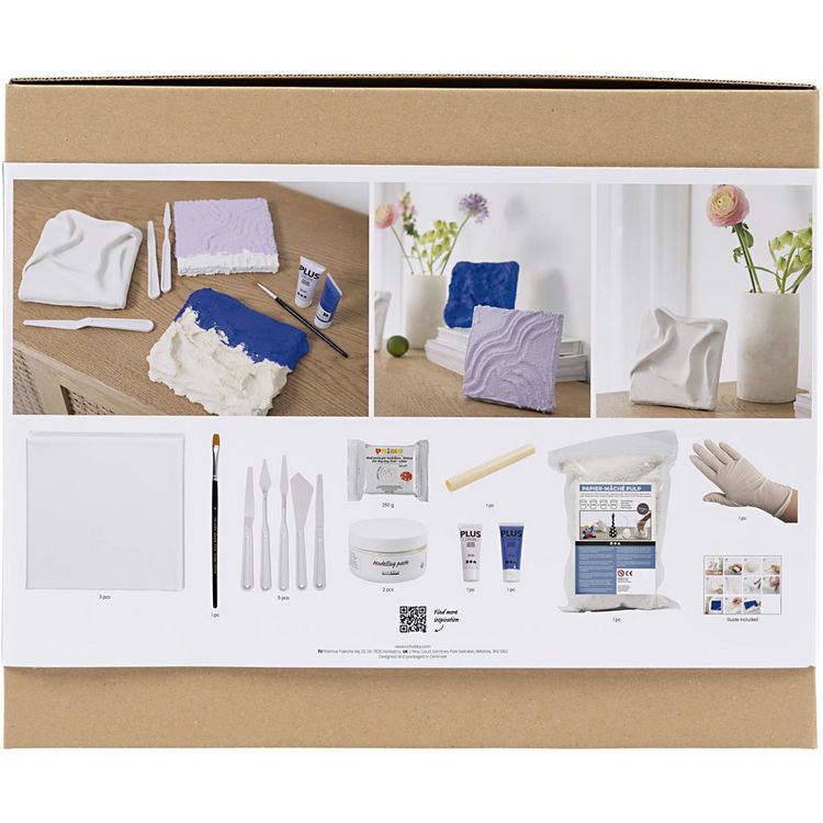 Produktbild: Creativ Company DIY Sets Modellieren Maxi Kreativ Set Modellieren, Wandschmuck, Kreativ Box