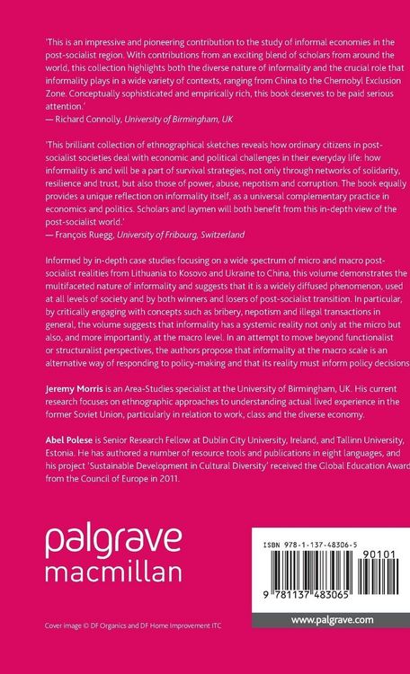 Produktbild: Informal Economies in Post-Socialist Spaces