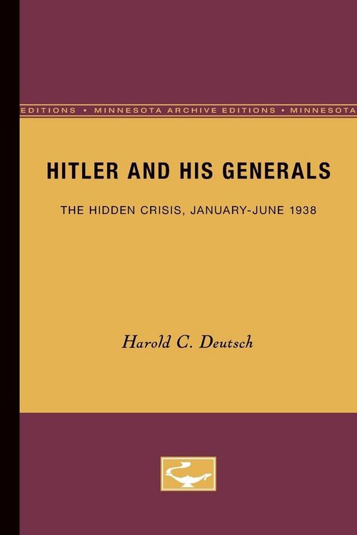 Produktbild: Hitler and His Generals
