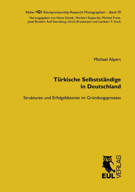 Produktbild: T&uuml;rkische Selbstst&auml;ndige in Deutschland