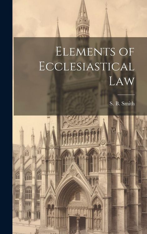 Produktbild: Elements of Ecclesiastical Law