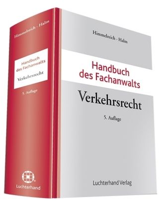 Produktbild: Handbuch des Fachanwalts Verkehrsrecht