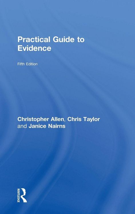 Produktbild: Practical Guide to Evidence