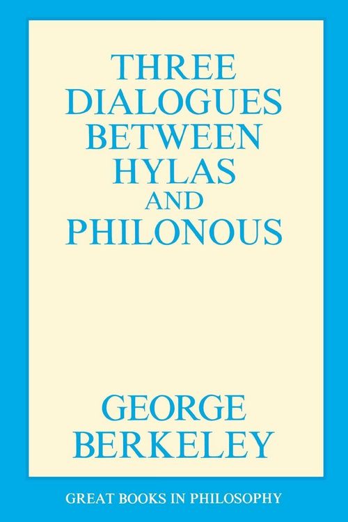 Produktbild: Three Dialogues Between Hylas and Philonous