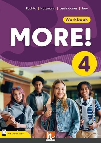 Produktbild: MORE 4 (Lehrplan 2023), Workbook mit E-Book+
