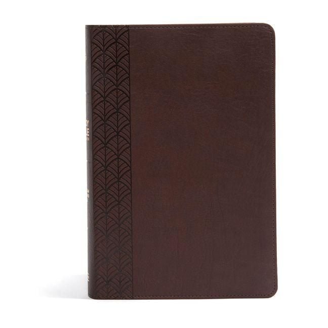 Produktbild: The CSB Study Bible for Women, Chocolate Leathertouch, Indexed