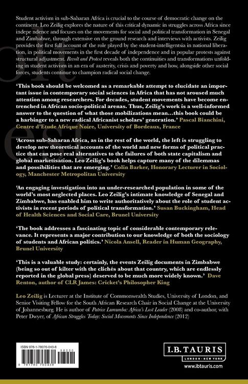 Produktbild: Revolt and Protest Student Politics and Activism in Sub-saharan Africa